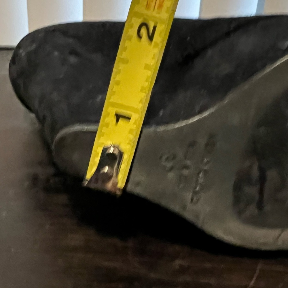Giuseppe Zanotti Must See Blue Black Shimmer Glitter Sparkle Angle Wedge Boot 37 - Picture 10 of 15